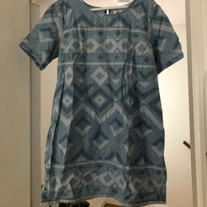 Old navy printed shift dress